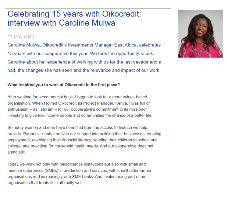 Oikocredit